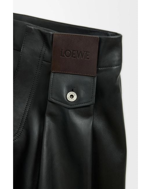 Loewe Black Pleated Trousers