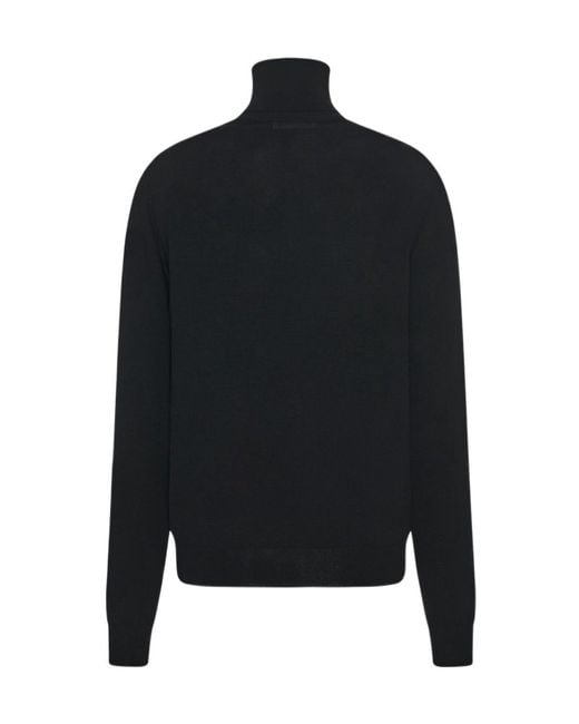 The Row Black Heva Sweater