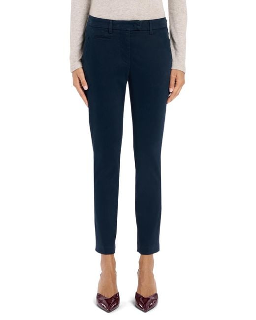 Dondup Blue Perfect Cropped Pants