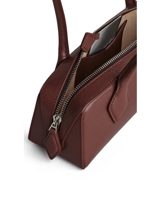 Alaïa Brown Alaïa Le Teckel Small Shoulder Bag