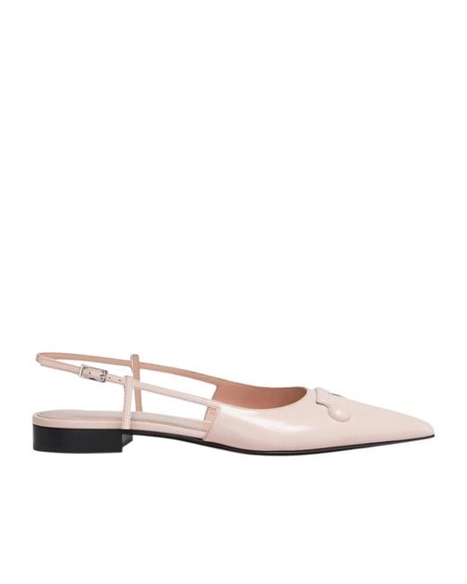 Marni Multicolor Leather Trunkaroo Pointed Toe Slingback