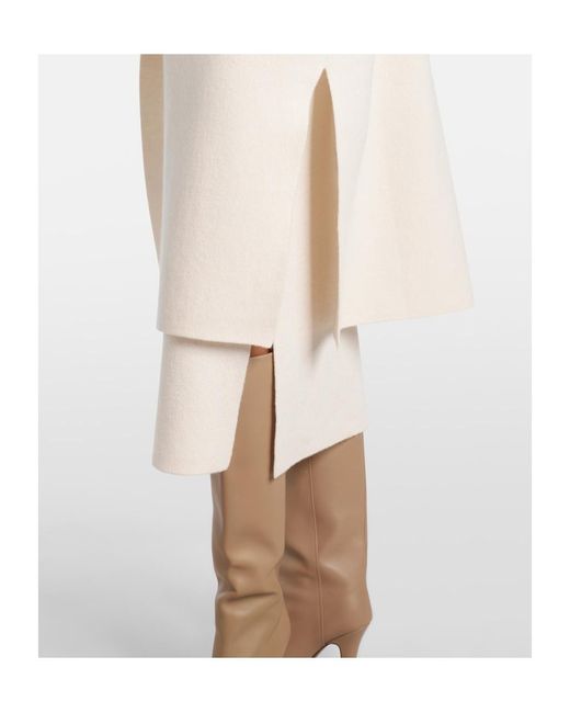 Jardin Des Orangers White Wool And Cashmere Cardigan