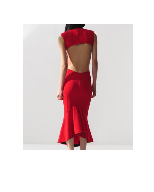 Jacquemus Red Sleeveless Dress
