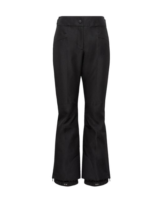 Moncler Black Padded Gore-Tex Ski Trousers
