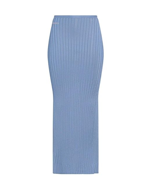 Marni Blue Long Skirts