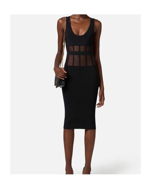 Elisabetta Franchi Black Dress