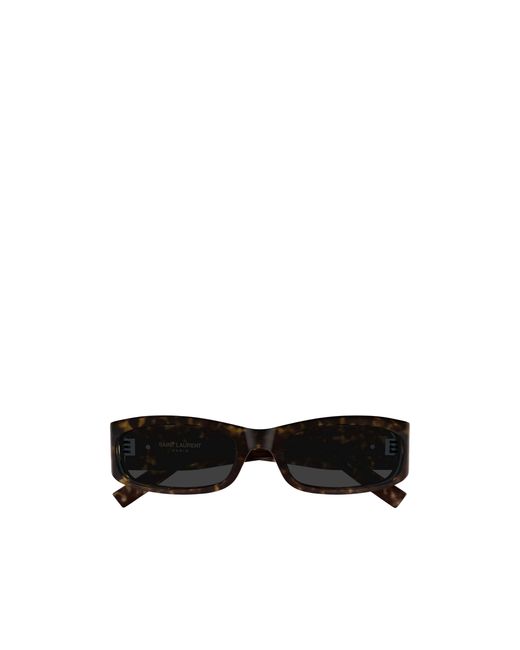 Saint Laurent Black Eyewear Rectangular Frame Sunglasses for men