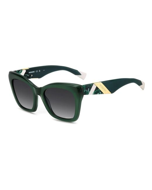 Missoni Black Logo Detail Sunglasses