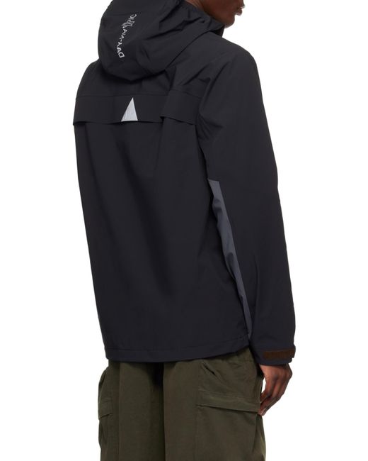 Moncler Blue Grenoble Orden Hooded Jacket for men