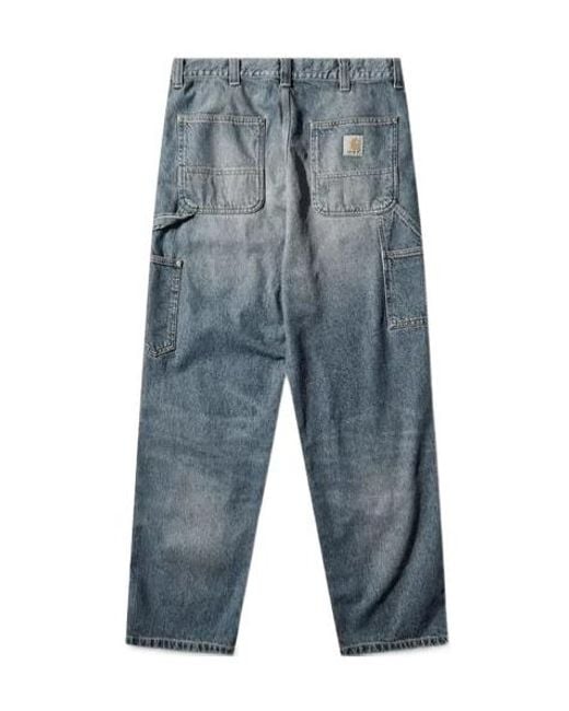 Carhartt Blue Og Double Knee Work Jeans for men