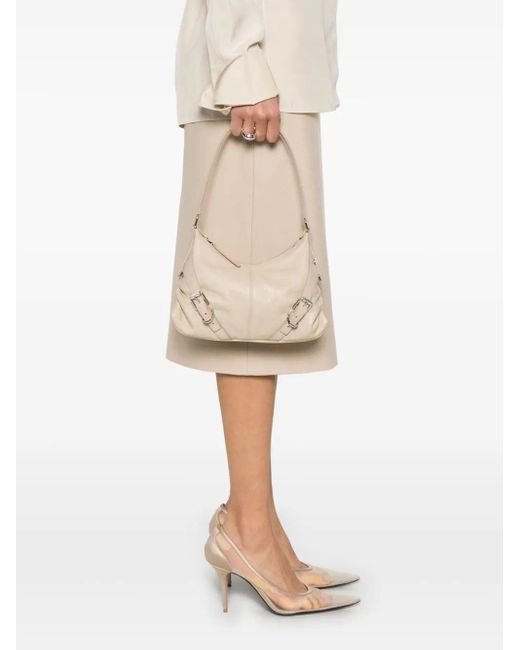 Givenchy White Small Voyou Shoulder Bag