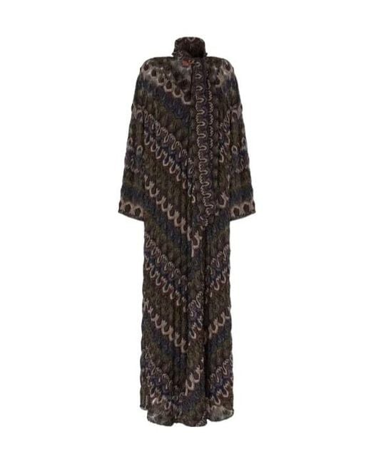 Missoni Black Long Sleeve Dress