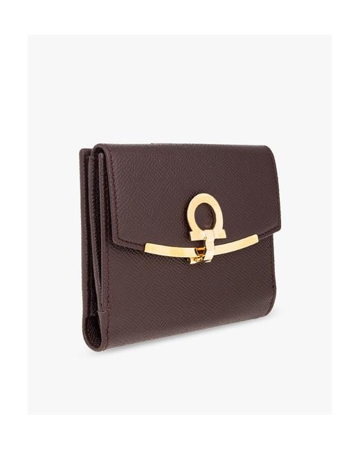 Ferragamo Multicolor Logo Wallet