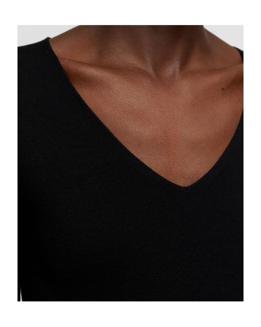 Joseph Black V-Neck Sweater