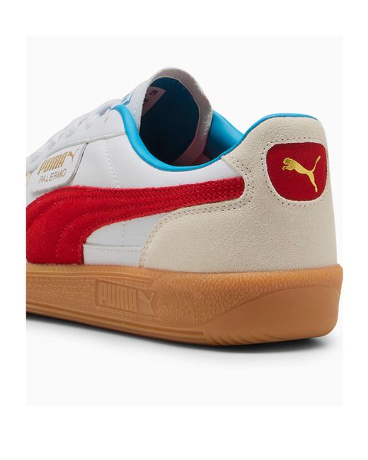 PUMA Multicolor Lace-Up Sneakers for men
