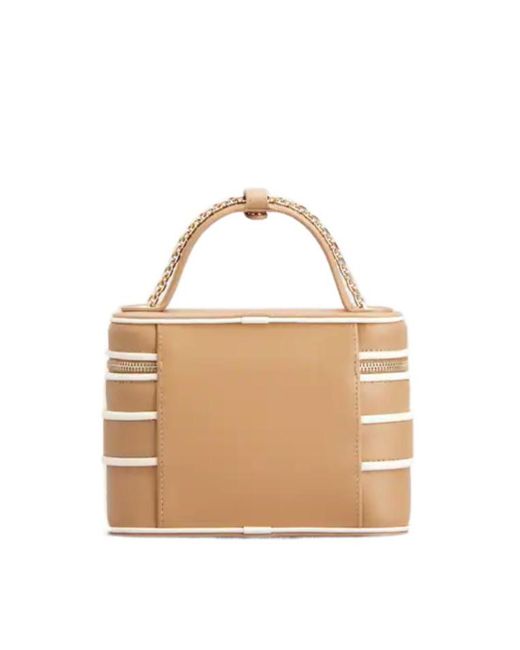 Roger Vivier Metallic Micro Vanity Tres Vivier Handbag
