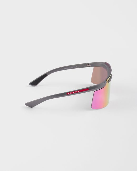 Prada Linea Rossa Purple Active Sunglasses for men