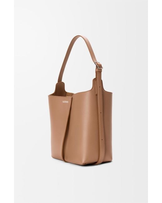 Loewe Brown Bilbao Medium Bucket Bag