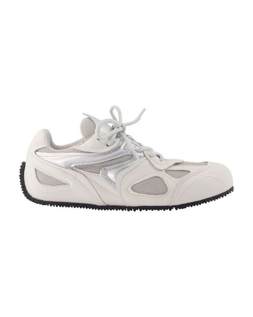 Axel Arigato White Slow Runner Mesh Low-Top Sneakers