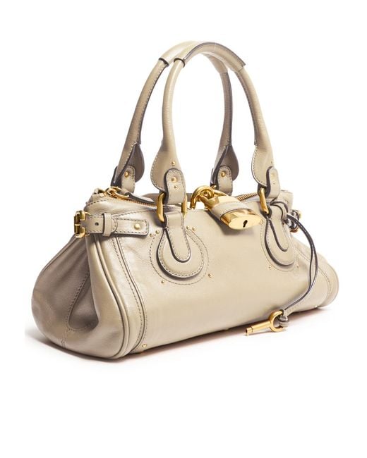 Chloé Natural Paddington Small Handbag