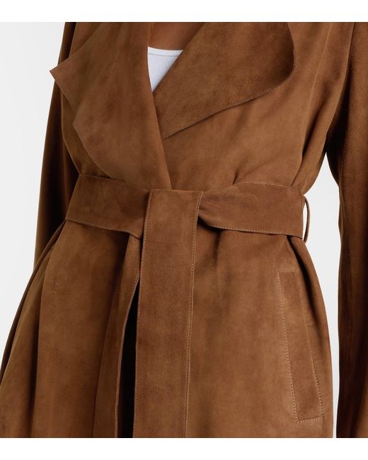 Nour Hammour Brown Kerry's Belted Jacket