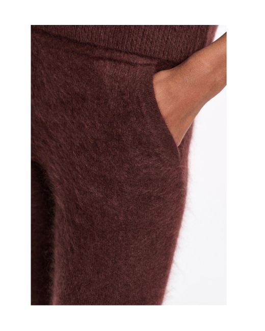 Dorothee Schumacher Brown Fluffy Statement Pants