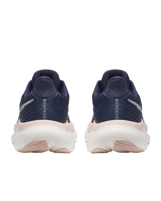 Saucony Blue Triumph 23 Knitted-Panel Trainers