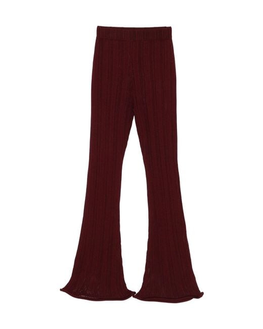 Séfr Red Burgundy Trousers