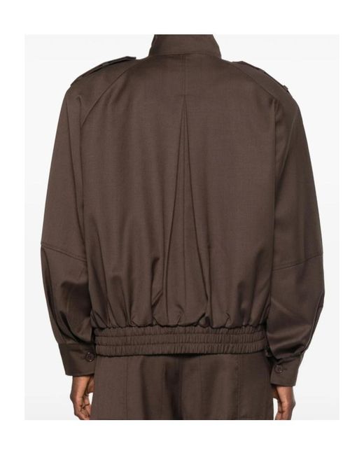 Frankie Shop Brown Long-Sleeve Jacket