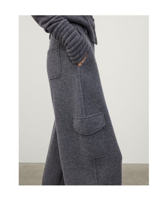 Lisa Yang Gray Azaria Elasticized Pants