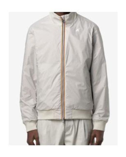 K-Way Brown Arsene Reversible Jacket for men