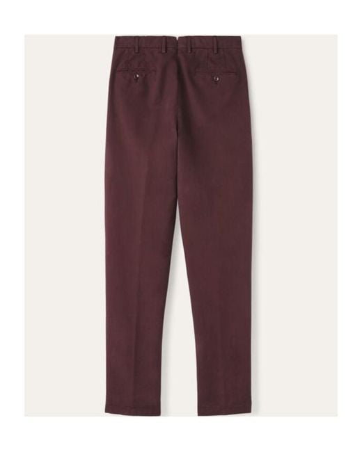 Loro Piana Purple Belt-Loop Casual Pants for men