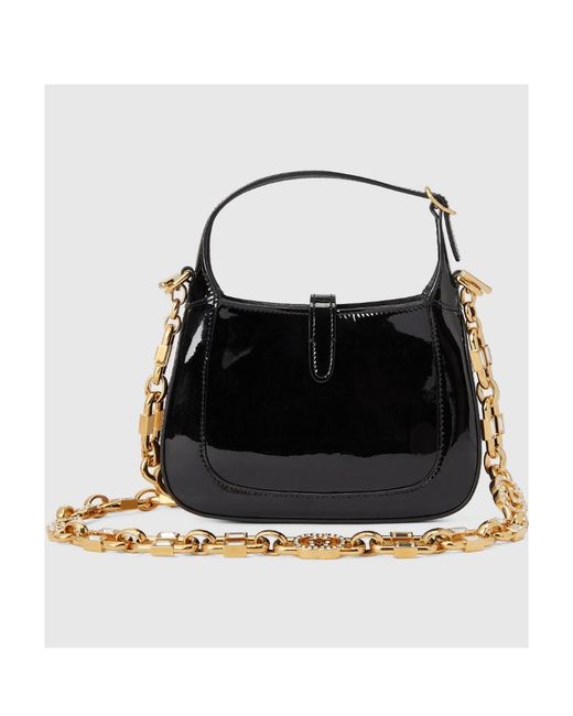Gucci Black Jackie 1961 Tote Bag