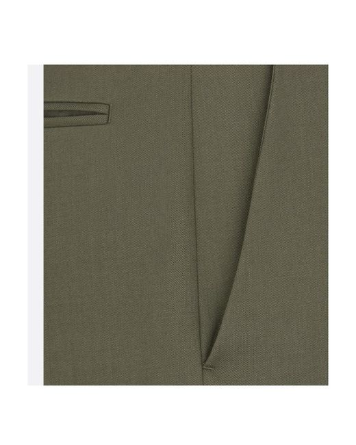 Dior Green Logo Casual Pants for men