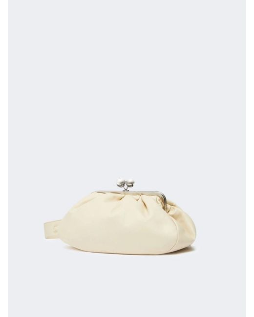 Weekend by Maxmara Natural Medium Pasticcino Chain-Strap Clutch Bag