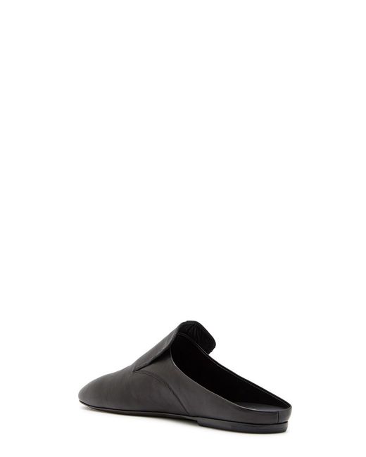Dries Van Noten Black Leather Mules for men