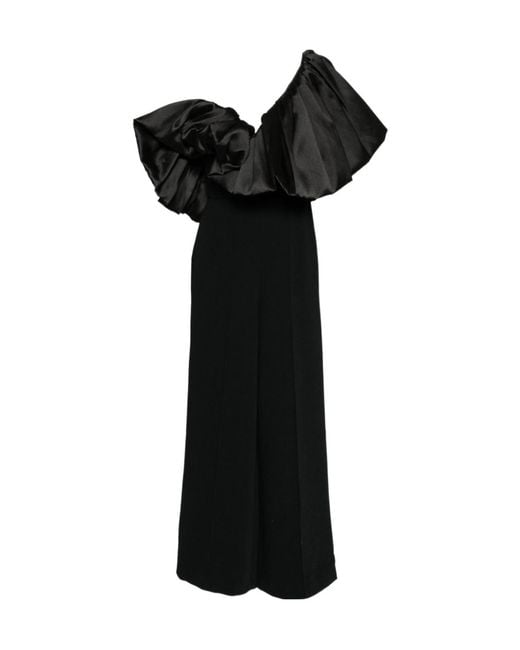 Solace London Black Perla Jumpsuit