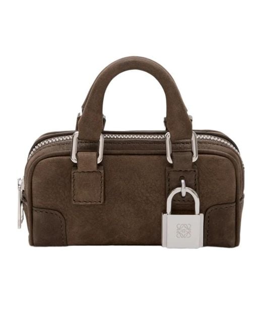 Loewe Brown Mini Amazona Shoulder Bag