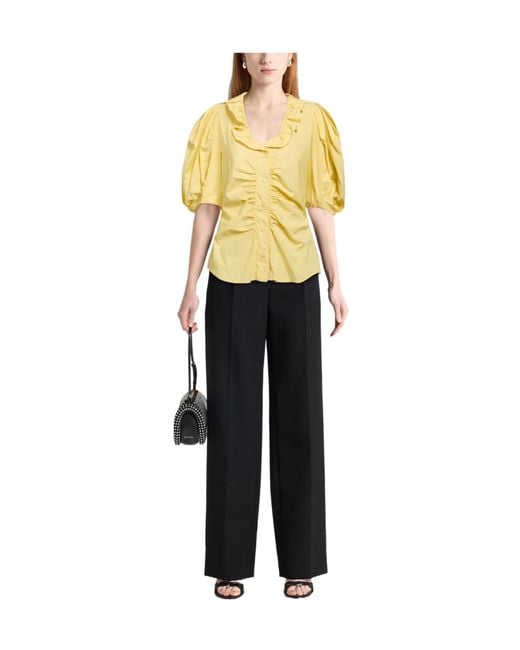 Isabel Marant Yellow Solid Color Shirts