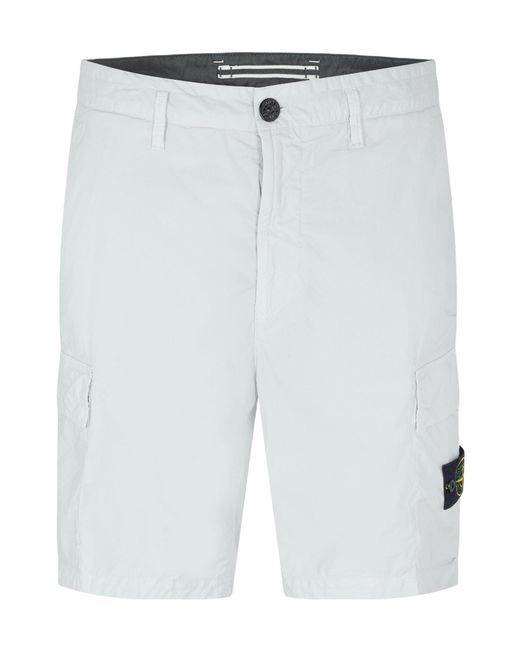 Stone Island Blue Casual Versatile Shorts for men