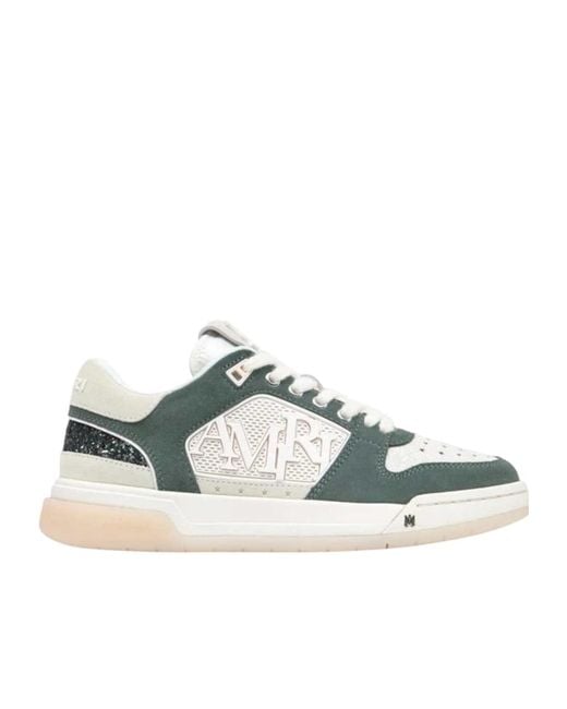 Amiri Multicolor Embossed Logo Sneakers