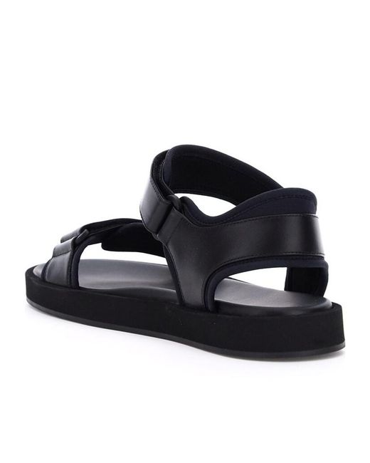 The Row Multicolor Velcro Strap Open Toe Sandals