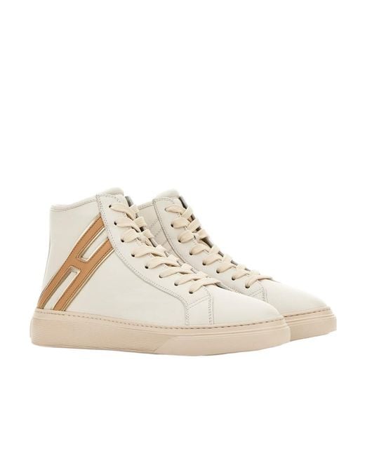 Hogan Natural H365 High-Top Sneakers