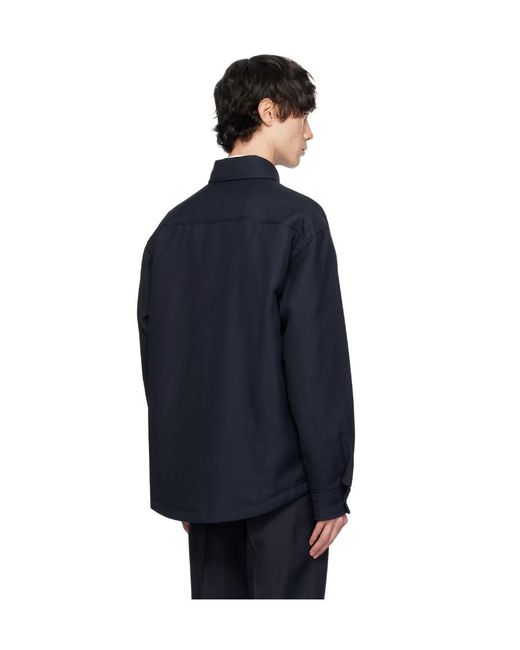 Jacquemus Blue The Boulanger Shirt for men