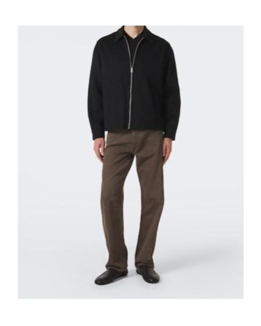 FRAME Black Wool Jacket for men