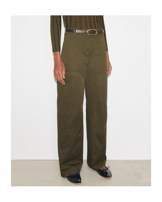 Tory Burch Green Cargo Pants