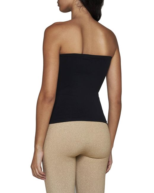 Wolford Black Fatal Strapless Top
