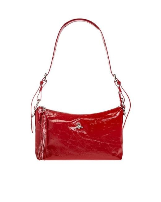 Vivienne Westwood Red Emma Shoulder Bag