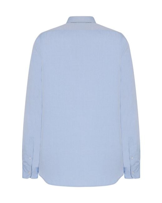The Row Blue Paxon Shirt for men
