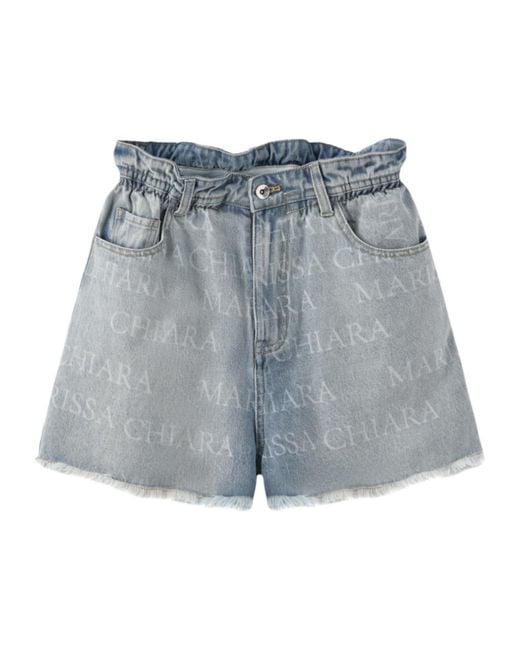 Marissa Chiara Blue Belt Loop Jeans